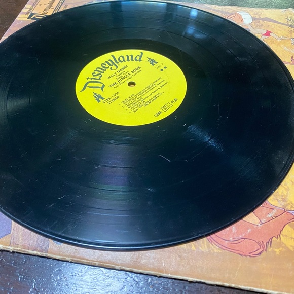 WALT DISNEY PRESENTS SONGS FROM THE JUNGLE BOOK DISNEYLAND VINYL RECORD 1967 - Picture 15 of 16